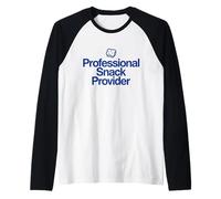 Professional Snack Provider Funny Parents Mom Dads Toddler Raglan Baseball Tee
