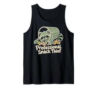 Professional Snack Thief Raccoon Cookie Treats Tank Top