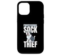Professional Sock Thief Old English Sheepdog Case for iPhone 12/12 Pro