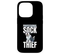 Professional Sock Thief Old English Sheepdog Case for iPhone 14 Pro