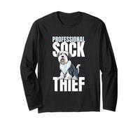 Professional Sock Thief Old English Sheepdog Long Sleeve T-Shirt
