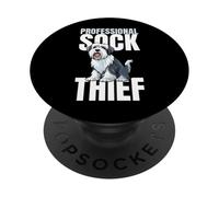 Professional Sock Thief Old English Sheepdog PopSockets Adhesive PopGrip