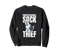 Professional Sock Thief Old English Sheepdog Sweatshirt