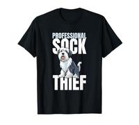 Professional Sock Thief Old English Sheepdog T-Shirt