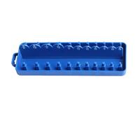 Professional Socket Organizers Holder for Sockets Easy to Identify Tool Crafted from PP Materials Technician Tool Organizers
