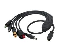 Professional Solar Charging Cable DC7909 Female to 60 DC5521 Power Cord for Photographers Adventurers Mobile Users Chargers