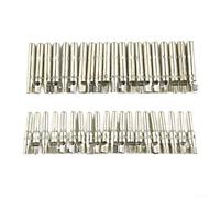 Professional Solar Panel Connector Core Tinned Copper Male Female Terminal Pair For Alternative Energy System -40c To 125c(50 Pairs)