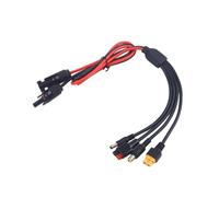 Professional Solars Panel Connectors 12AWG High Current Capacity 18AWG Splitters Lines Watertight Weatherproofed Solars Adapters