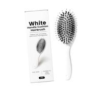 Professional Sold Out Paddle Brush, Boar Bristle Brushs with Nylon Bristles and Microsphere Massaging Tips for Gentle Scalp Massage for Most Hair Types Ergonomic Cushioned Base