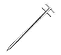 Professional Solid Sampler Probe, Rustproof Stainless Steel Construction for Deep Grain, Powder, Feed Sampling, Easy Slot(Diameter: 38mm,1.5m/4.9ft)