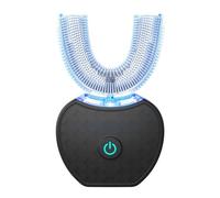 Professional Sonic Toothbrush with 6 Cleaning Modes, IPX7 Waterproof - Deep Clean Teeth, Remove Plaque, Whitening & Gum Care, Smart Timer for Optimal Oral Health (Black)