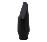 Professional Soprano/Tenor/Alto Saxophone ABS Plastic Mouthpiece Black (Color : Soprano)