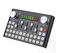 Professional Sound Card Mixer Bluetooth Usb for Pc Computer Phone Dj Mixer Digital Audio Mixer Console