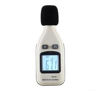 Professional Sound Level Meter 30-130dBA Digital Noise Tester with Ergonomic Design for Environment Monitoring