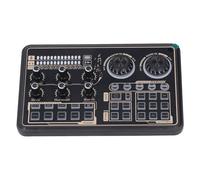 Professional Sound Mixer, Built in Dual Core Digital Chip, Multifunction Portable Sound Mixing Console with 5 Singing Modes, Adjustable Volume and Colorful Effect Lights,