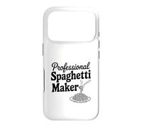 Professional Spaghetti Maker Cooking Lover Chef Case for iPhone 17 Pro