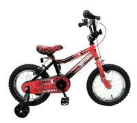 Professional Spider Boys 14" Wheel Kids Bike Spiderman Style Web Graphics Red & Black Age 4+