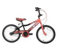 Professional Spider Boys 18" Wheel Kids Bike Spiderman Style Web Graphics Red & Black Age 6+