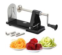 Professional Spiralizer for Vegetables with 3 Blades & 1 Built-in