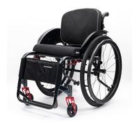 Professional Sports Wheelchair for Adults, Self Propelled Manual Wheelchairs,All Terrain Wheelchair with Quick Release Rear Wheels & Anti-Tip Wheels,Transport (Seat Width 43m/16.9in)