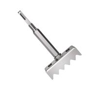 Professional Square Hole Puncher for Electrical Box Installations with Carbon Steel Suitable for Power Drills Wall Mounted Box Cutout Tool