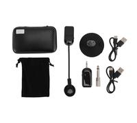 Professional Stable 2.4g Wireless Reception 360° Rotation Saxophone Microphone, Flexible And Adjustable Orchestra Trumpet, Saxo HiFi Megaphone Condenser, Interference Resistant