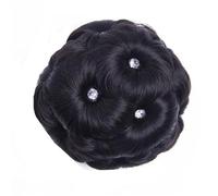 Professional Stage Hair Bun Clip Accessory Fiber Bun Makers With AntiSlip Comb Claw Hair For Evening Parties