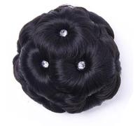 Professional Stage Hair Bun Hair Clip Hair Accessory Fiber Bun Makers With AntiSlip Comb Claw Clip Updo Hair Clip For Bride