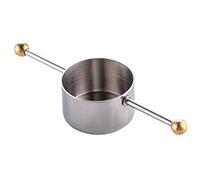 Professional Stainless Steel Bar Jigger with Handle, 30Ml Double-Sided Cocktail Measure Cup for Whisky, Wine, and Mixer Drinks, Bartender Essential Tool