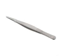 Professional Stainless Steel Barbecue Tongs for BBQ Restaurant and Home Grill Use, Resistant Tweezers Clip for Food Handling (12.5cm)