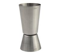 Professional Stainless Steel Cocktail Jigger 25ml/50ml - Heavy-Duty Design with Classic Shape, Dual-Sided Measure, Essential Bar Tool