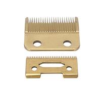 Professional Stainless Steel Hair Clipper Replacement Blades - Dual Use Sharp Cutting Tools for Home and Salon Grooming