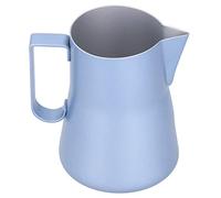 Professional Stainless Steel Milk Frothing Pitcher 550ml Barista Grade Latte Art Coffee Jug with Oblique Spout for Home Cafe Restaurant Use 304 Food Grade Steel (550ml)