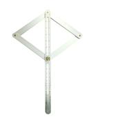 Professional Stainless Steel Protractor Woodworking Ruler Model Craft Angle Square Corner DIY Multi-Angle Corner Angle Finder