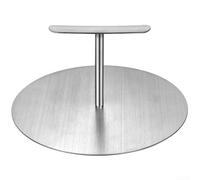 Professional Stainless Steel Round Burger Press Patty Maker for Handmade Smash Burgers, Steaks, Sandwiches and Grilled Meats (18cm)