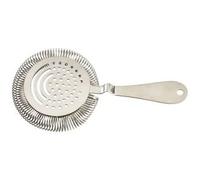 Professional Stainless Steel Sprung Julep Cocktail Strainer, Drink Strainer for Bartenders
