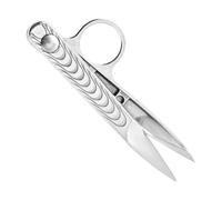 Professional Stainless Steel Thread Scissors for Embroidery Crosses Stitching Portable Safe Crosses Mechanism Home Sewing Scissors