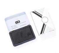 Professional Stamp Inks Pad Quick Dry Inkpad Finger for Financial Checks Contract Office Use 90x56mm Professional Office