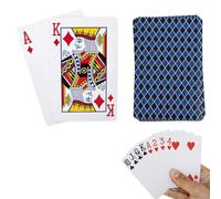 Professional Standard Plastic Coated Poker Size Playing Cards, 52 Card Deck + 2 Jokers, Ideal for Poker Nights, Parties and Family Games
