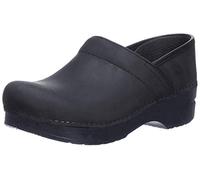 Professional Stapled Clog by Dansko Unisex Nursing Shoe Black Oiled