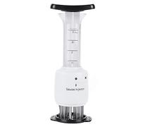 Professional Steak Meat Marinade Seasoning Injector Tenderizer Tools Kitchen Accessory Beef with Cleaning Brush Durable Baking Kitchen