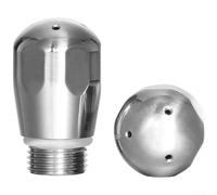 Professional Steam Nozzle for E61 Group Head 3 or 4 Hole Diamond Shaped Orifice Milk Texturing Tip 304 Steel Easy Clean 1.2x2.1cm(3 Hole)