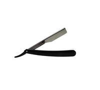 Professional Straight Razor Turkish Barber Style Black, White, Red, Blue and Yellow (5 Colours) by NM Beauty (Black)
