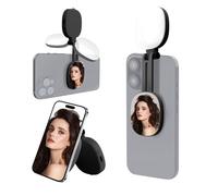 Professional Studio Phone Portrait Light Attachment 3 Color Temperatures Compact Portable Lighting For Content Creators Makeup Tutorial Light