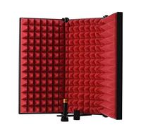 Professional Studio Recording Microphone Isolation with Pop Filter and High Density EVA Foam for Sound Absorption
