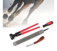 Professional Sturdy Metal Shears for Horse Hoof Trimming and Nails Manicuring, Labor-Saving Farriers Knife Cutter Tools for Equine Racing or Riding