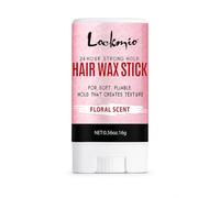 Professional Styling Wax for Women Anti-frizz Pomade Smoothing Broken Back Hair Mud Messy Hairs Control Wax Rod for Natural Wigs - 16g Floral Scent