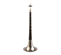 Professional Suona D Tone Suona Horn Chinese Traditional Recorder For Beginners Handmade Wooden Folk SuoNa Woodwind Musical Instruments (Color : Bk White)