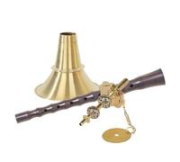 Professional Suona Ebony Unfixed Tone Folk Suona Ebony Suona Brass Horn (Color : 29.8cm)