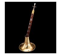 Professional Suona Hundred-year-old Redwood Pole Suona Set Traditional Folk Suona Horn Instrument With Accessories (Color : B)